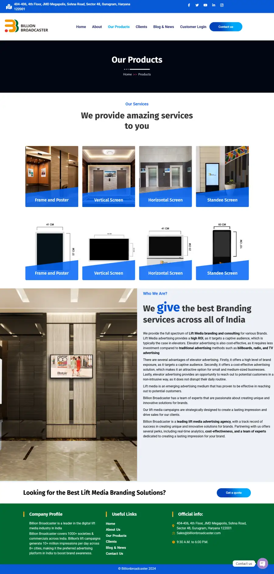 Screenshot 2025-01-30 at 12-30-46 Our Products - India_s No.1 Lift Media Company