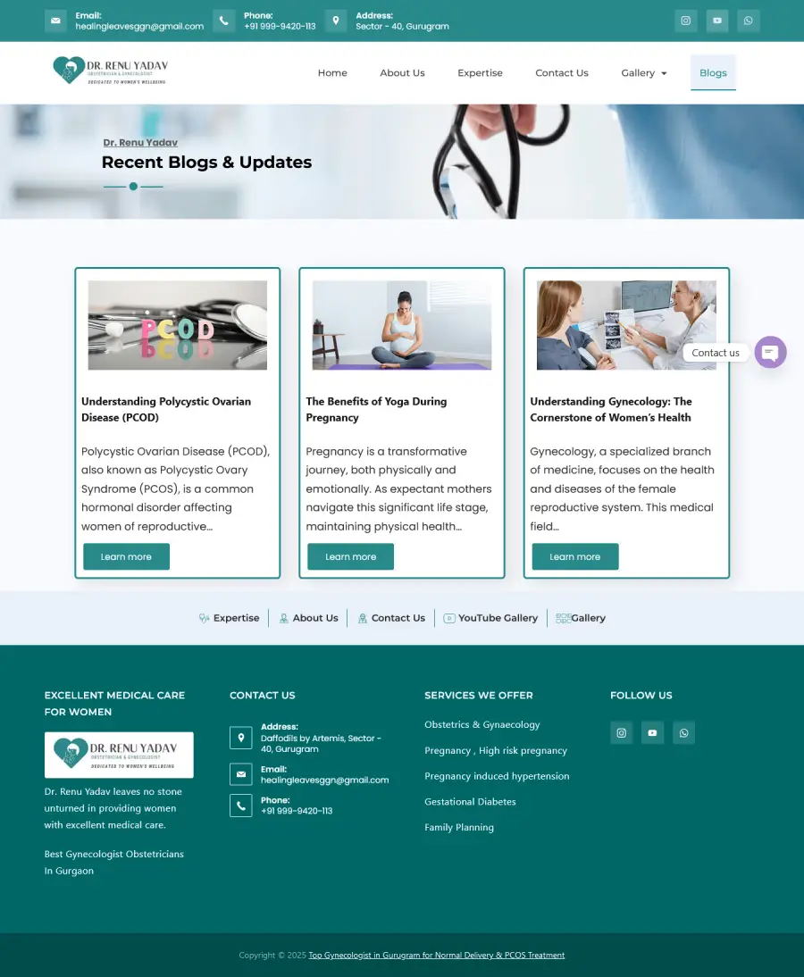 Screenshot 2025-01-30 at 12-45-05 Blogs - Top Gynecologist in Gurugram for Normal Delivery & PCOS Treatment